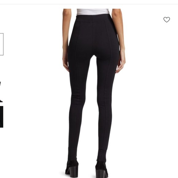 Rag & Bone Black Sunday Ankle-Zip Leggings Size Small NWT - Picture 2 of 11